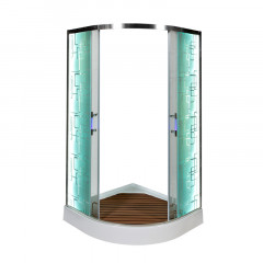 Душевой уголок DTO С 01 LED (100x100)