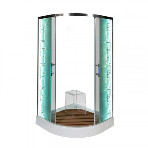 Душевой уголок DTO С 09 LED (90x90)