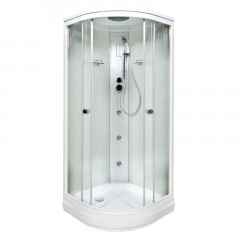Душевая кабина DTO DM 2090 с электрикой и гидромассажем (90x90)