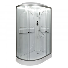 Душевая кабина DTO L 602 R LED (120x80)