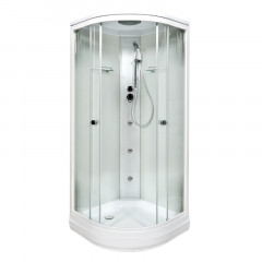 Душевая кабина DTO DM 2090 с гидромассажем (90x90)