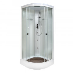 Душевая кабина DTO DM 2090 с гидромассажем (90x90)