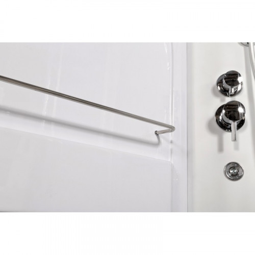 Душевая кабина DTO L 602 R LED с гидромассажем (120x80)