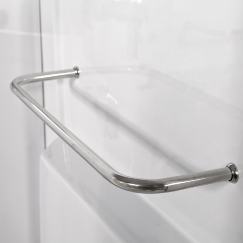 Душевая кабина DTO L 602 R LED с гидромассажем (120x80)