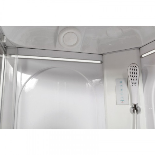 Душевая кабина DTO L 602 R LED с гидромассажем (120x80)