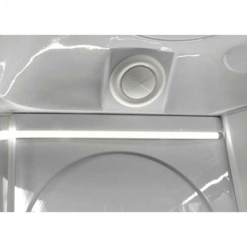 Душевая кабина DTO L 602 R LED с гидромассажем (120x80)