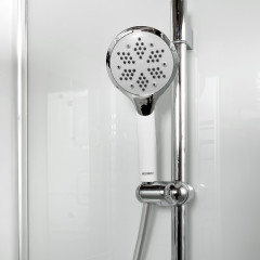 Душевая кабина DTO EM 1510 N LED с гидромассажем (100x100)