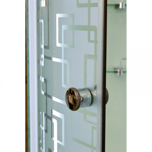 Душевая кабина DTO ЕМ 1511R N LED с гидромассажем (110x80)