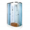 Душевая кабина DTO ЕМ 1512L N LED с гидромассажем (120x80)