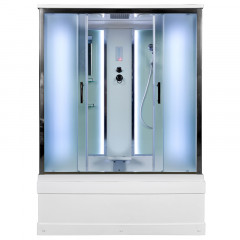 Душевой бокс DTO EM 4515 LED (150x85)