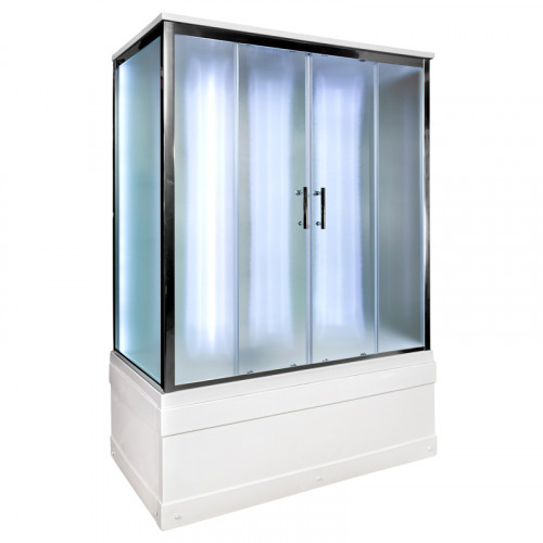 Душевой бокс DTO EM 4515 LED (150x85)