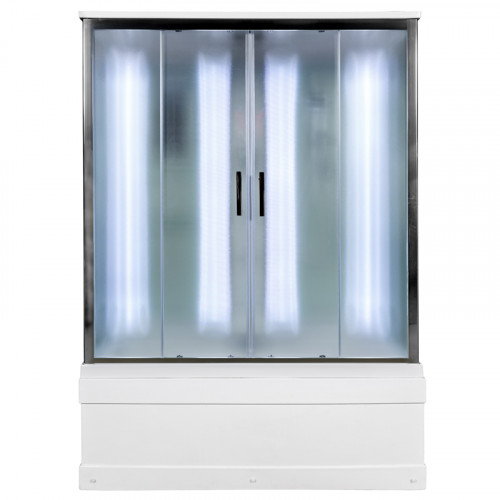 Душевой бокс DTO EM 4515 LED с гидромассажем (150x85)