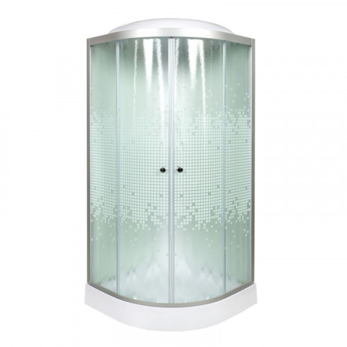 Душевая кабина DTO L 901 с электрикой (100x100)