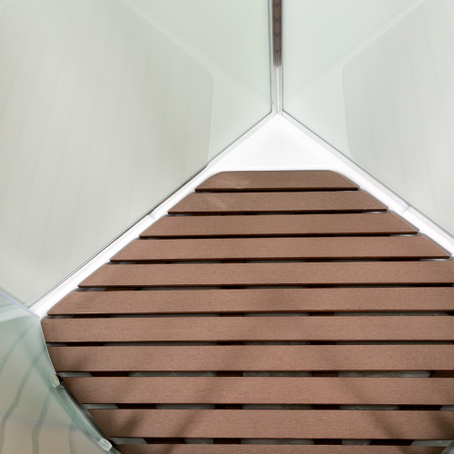 Душевая кабина DTO D 01 S Led (100x100)