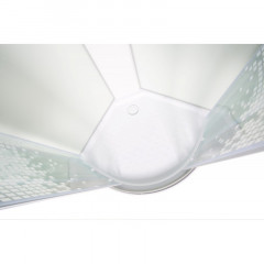 Душевая кабина DTO L 901 с гидромассажем и электрикой (100x100)