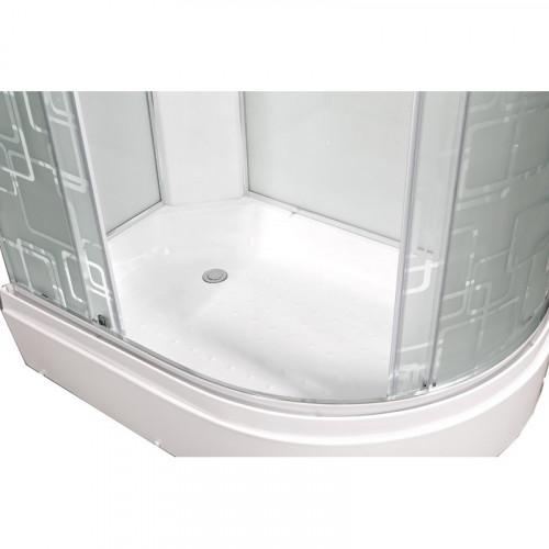 Душевая кабина DTO ЕМ 2712 L с электрикой (120x80)