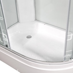 Душевая кабина DTO ЕМ 2712 L с электрикой (120x80)