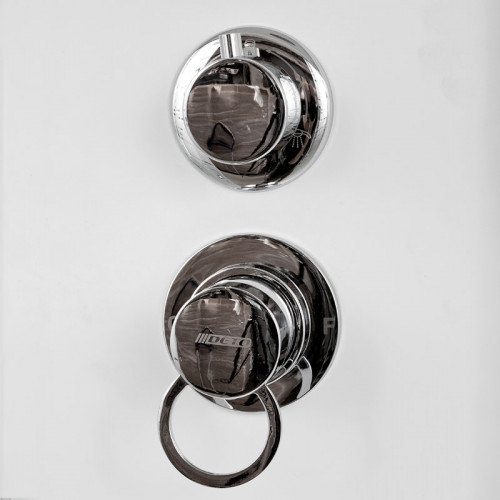 Душевая кабина DTO ЕМ 2712 L с электрикой (120x80)