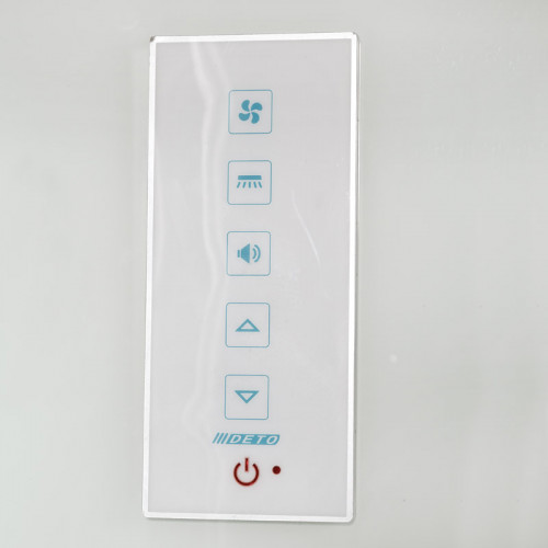 Душевая кабина DTO ЕМ 2712 L с электрикой (120x80)