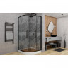 Душевое ограждение DTO HB 90 Black (88-90)x(88-90)