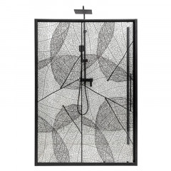 Дверь в нишу DTO FB 120-140 Black (120-140)