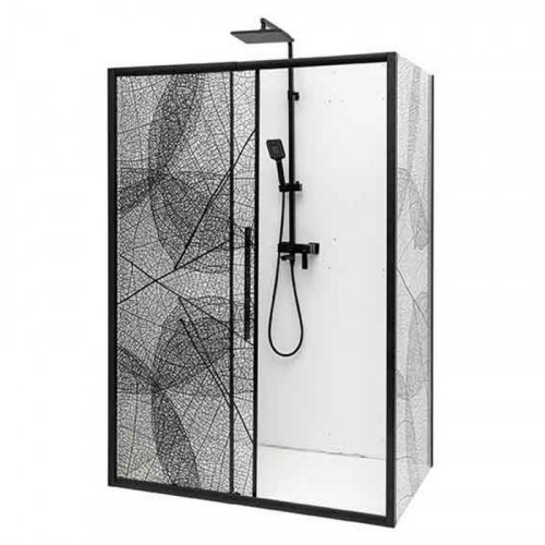 Дверь в нишу DTO FB 120-140 Black (120-140)