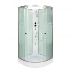 Душевая кабина DTO L 901 N с гидромассажем (100x100)