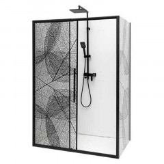 Дверь в нишу DTO FB 140-160 Black (140-160)