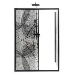 Дверь в нишу DTO FB 140-160 Black (140-160)