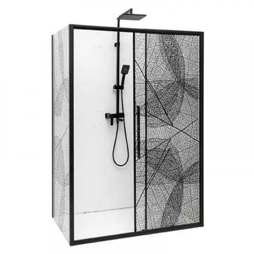 Дверь в нишу DTO FB 160-180 Black (160-180)