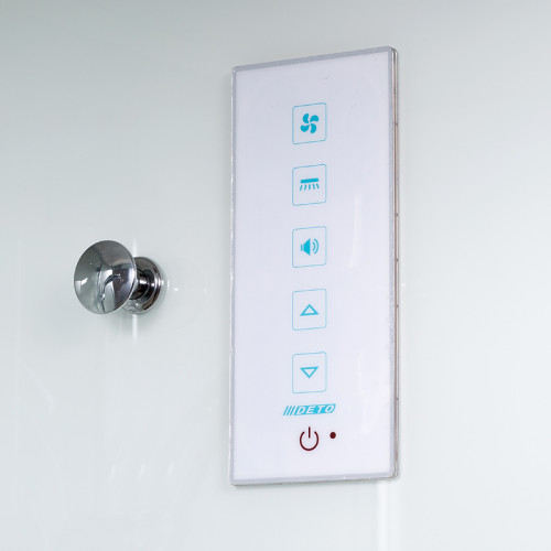 Душевая кабина DTO D 08 S Led (80x80)