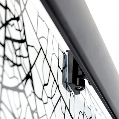 Дверь в нишу DTO FB2 170-190 Black (170-190)