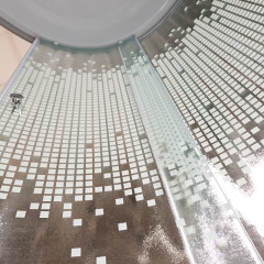 Душевая кабина DTO L 902 L с гидромассажем (120x80)