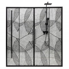 Дверь в нишу DTO FB2 190-210 Black (190-210)