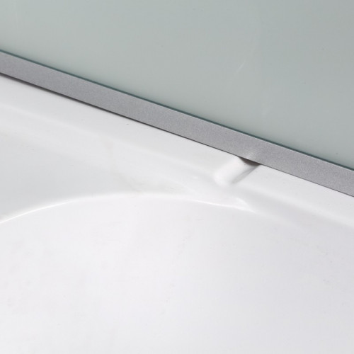 Душевая кабина DTO L 902 L с гидромассажем и электрикой (120x80)