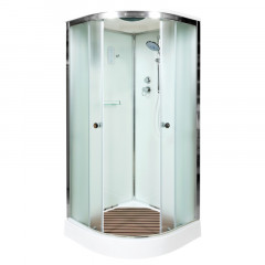 Душевая кабина DTO D 09 S с электрикой (90x90)