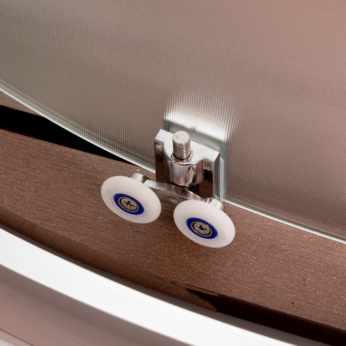 Душевая кабина DTO D 09 S с электрикой (90x90)