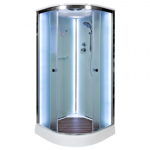 Душевая кабина DTO D 09 S Led (90x90)