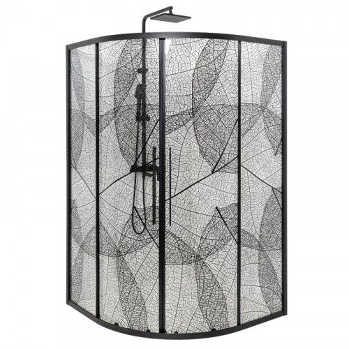 Душевое ограждение DTO HB 80 Black (78-80)x(78-80)