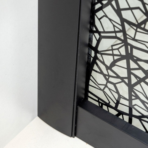 Душевое ограждение DTO HB 80 Black (78-80)x(78-80)