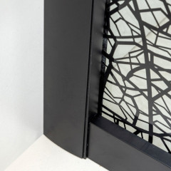 Душевое ограждение DTO HB 80 Black (78-80)x(78-80)