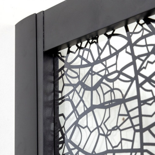 Душевое ограждение DTO HB 80 Black (78-80)x(78-80)