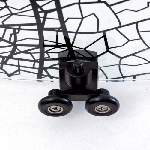 Душевое ограждение DTO HB 80 Black (78-80)x(78-80)