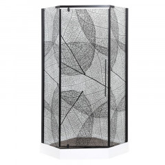 Душевое ограждение DTO PB 100 Black (98-100)x(98-100)