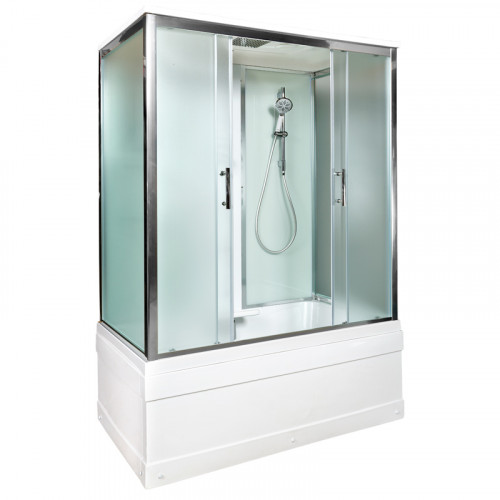 Душевой бокс DTO EM 4516 с гидромассажем (160x85)