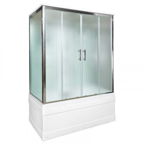 Душевой бокс DTO EM 4516 с гидромассажем (160x85)