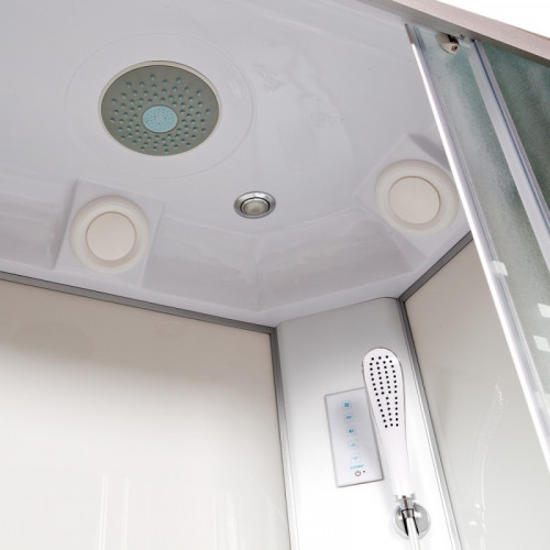 Душевая кабина DTO L 902 R с гидромассажем и электрикой (120x80)