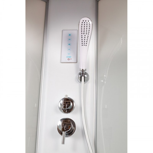 Душевая кабина DTO L 902 R с гидромассажем и электрикой (120x80)