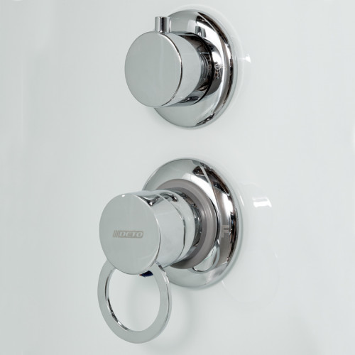 Душевая кабина DTO D 102 S L с электрикой (120x80)