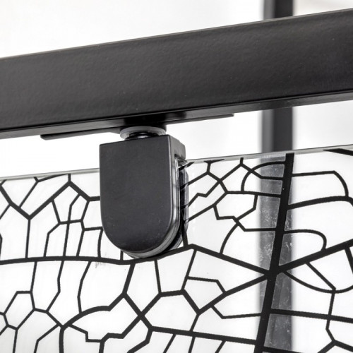 Душевое ограждение DTO PB 90 Black (88-90)